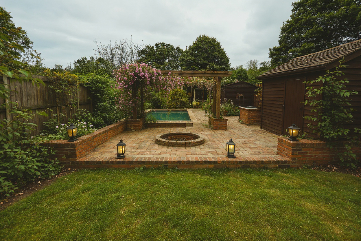 Plunge-pool terrace